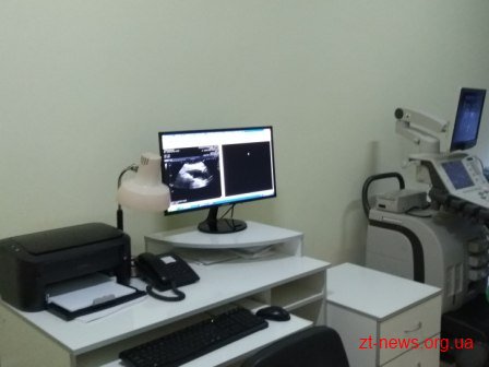 Сучасний УЗД апарат придбали для Житомирського діагностичного центру