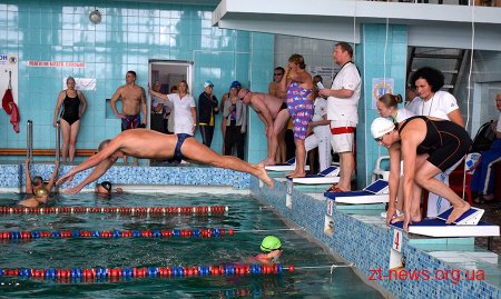 Житомир вперше приймав чемпіонат України з плавання в категорії "Мастерс"