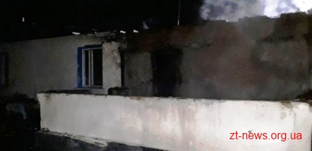 На Житомирщині під час пожежі в будинку загинув пенсіонер
