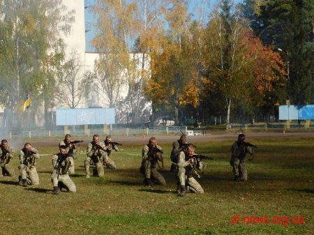 Учні Хорошівського та Черняхівського районів взяли участь у змаганнях з військово-прикладного спорту