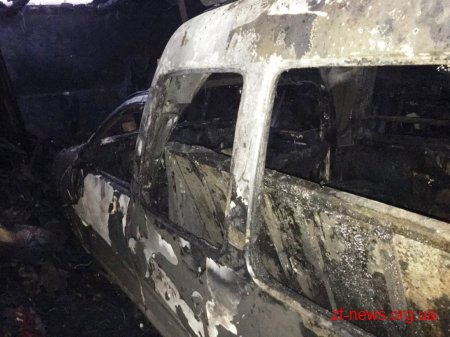 На Житомирщині під час пожежі в гаражі згорів автомобіль