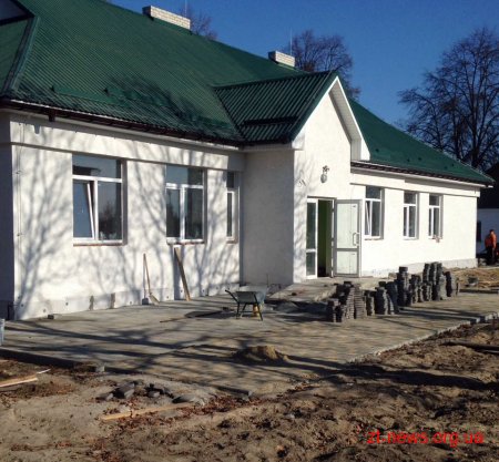 Триває реконструкція дошкільного навчального закладу в селі Білки Коростенського району