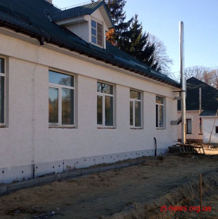 Триває реконструкція дошкільного навчального закладу в селі Білки Коростенського району