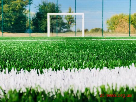 На Житомирщині створюється спортивна мережа нових футбольних майданчиків зі штучним покриттям