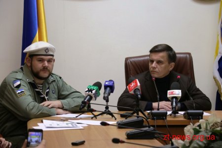 Сергій Сухомлин представив журналістам директора Пластового молодіжного центру