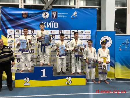 Житомиряни зібрали повний комплект нагород на Всеукраїнському турнірі з дзюдо в Києві