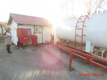 На Житомирщині виявлено ще 7 газозаправних станцій, які працювали без дозвільних документів