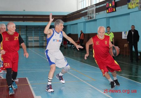 Житомирська команда здобула бронзу на Кубку України з баскетболу серед ветеранів 65+