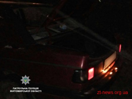 Автомобіль, котрий викрали в Калинівці, зупинили патрульні поліцейські в Гришківцях