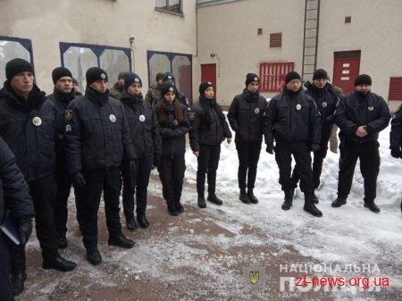 У Житомирі пройшли спільні навчання поліцейських та нацгвардійців