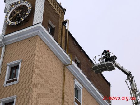 В одному з готелів Житомира пожежні гасили умовну пожежу