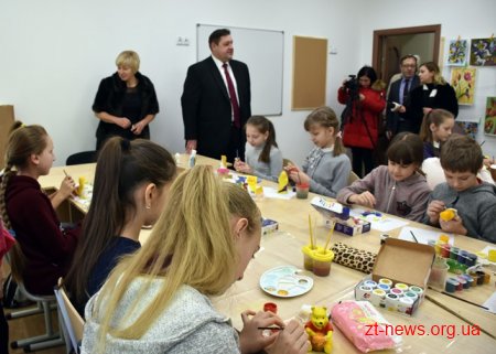 Ігор Гундич відкрив Будинок дитячої творчості у Коростишеві