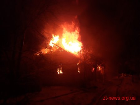 В Андрушівському районі під час пожежі у приватній оселі загинув чоловік