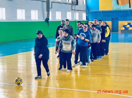 У Житомирі відбувся спортивний захід «Веселі Новорічні старти» серед дітей з інвалідністю