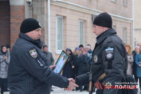 Із зони проведення ООС повернувся зведений загін поліцейських Житомирщини