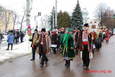 У Житомирі відбувся перший фольклорний фестиваль «Маланка-фест»