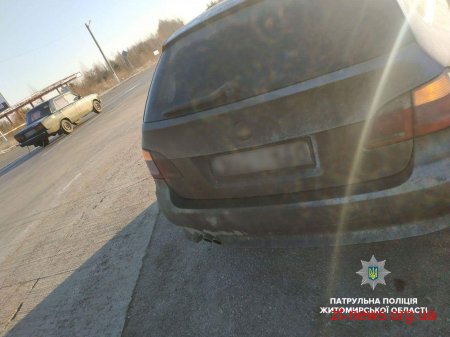 На трасі Київ-Ковель патрульні зупинили автомобіль, який розшукували в Волинській області
