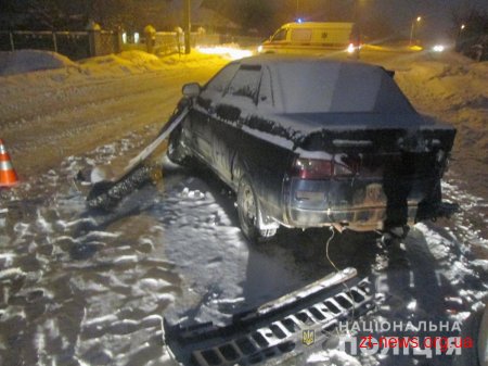 Внаслідок лобового зіткнення автомобілів на Житомирщині травми отримали 4 людей
