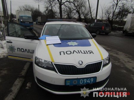 На Житомирщині водій-порушник травмував поліцейського