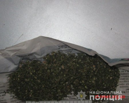 Упродовж доби у кількох жителів Житомирщини поліція вилучила наркотичні засоби