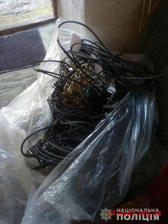 У Коростені мешканець будинку затримав крадія кабелів зв’язку