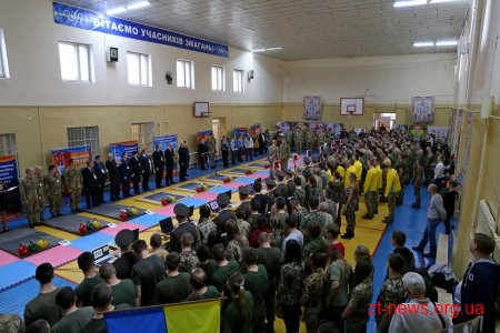 У Житомирі відбулися змагання з гирьового спорту