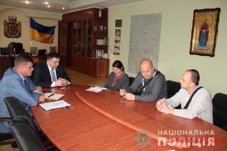 Керівник поліції Житомирщини зустрівся з міжнародними спостерігачами місії ENEMO