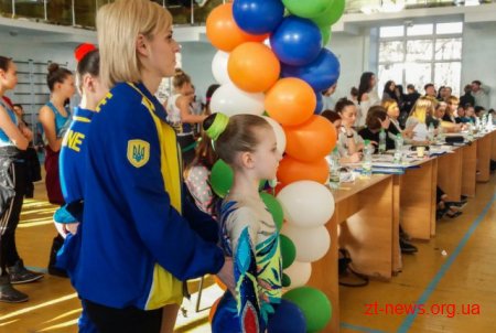 У Житомирі майже 500 спортсменок взяли участь у Всеукраїнських змаганнях зі спортивної аеробіки