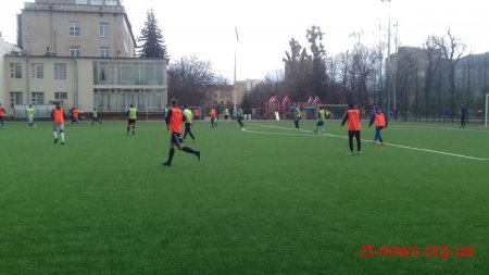 Підліткова команда "Полісся" U-19 виграла товариський матч у Вінниці
