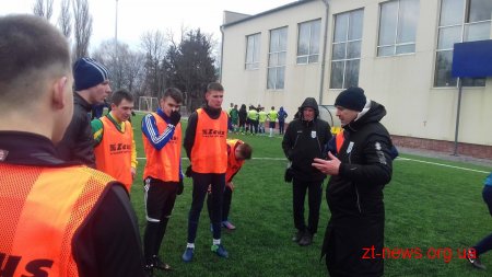 Підліткова команда "Полісся" U-19 виграла товариський матч у Вінниці