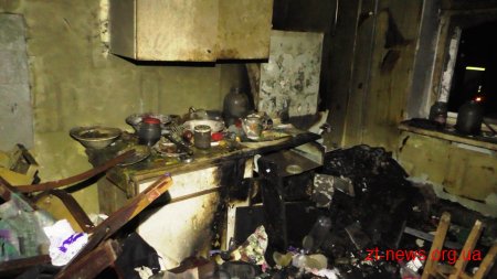 У Житомирі сталася пожежа в захаращеній сміттям квартирі 15-поверхівки