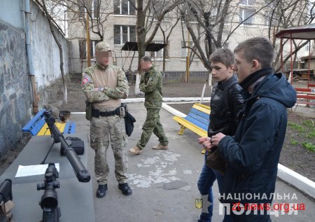 Юні вартові правопорядку познайомились з діяльністю поліцейських Корпусу оперативно-раптової дії Житомирщини