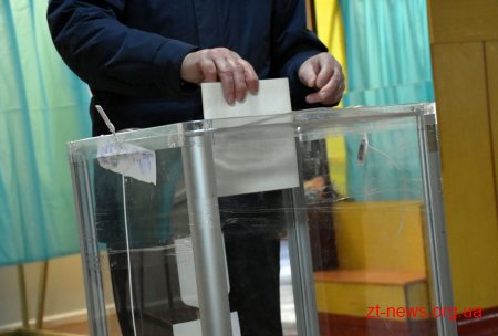 На Житомирщині вже проголосували майже 50% виборців – ЦВК