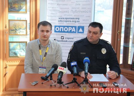 Керівник поліції Житомирщини: день волевиявлення пройшов спокійно та без грубих порушень правопорядку