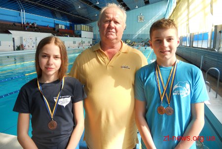 Спортсмени з Житомирщини здобули три нагороди на чемпіонаті України з плавання в ластах