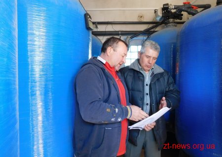 В Овручі завершили встановлення двох станцій очистки води