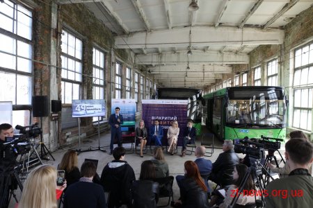 У Житомирі створено першу візуалізацію роботи громадського транспорту на основі відкритих даних по е-квитку