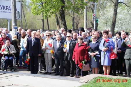 У Житомирі пройшли заходи до 33-річниці Чорнобильської трагедії