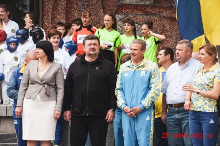 Олімпійський день у Житомирі зібрав близько 2 тисяч учасників