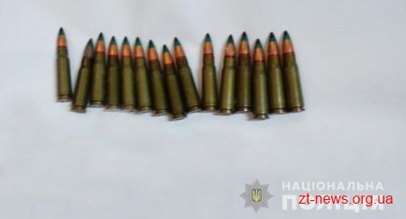 У Житомирі в 5-поверхівці поліцейські виявили боєприпаси