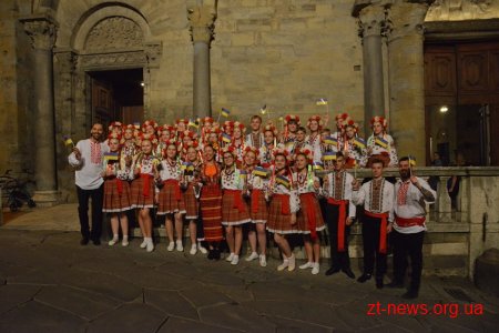 Житомирський хор Gloria повернувся з перемогою з міжнародного конкурсу в Італії