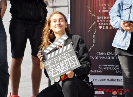 У центрі Житомира відбулися зйомки фільму від організаторів фестивалю «ЖУК»