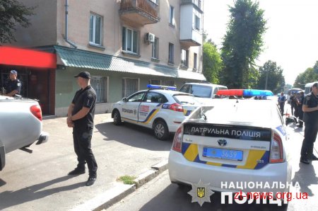 Поліція затримала одного з організаторів озброєного нападу на поліцейських у Житомирі