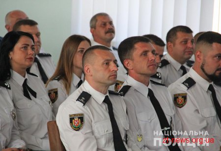 Голова Нацполіції представив нового керівника поліції Житомирщини