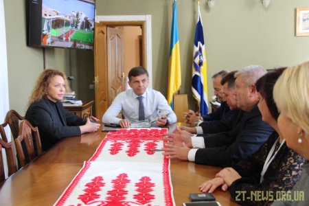 Сергій Сухомлин зустрівся із делегацією з міста Гродно