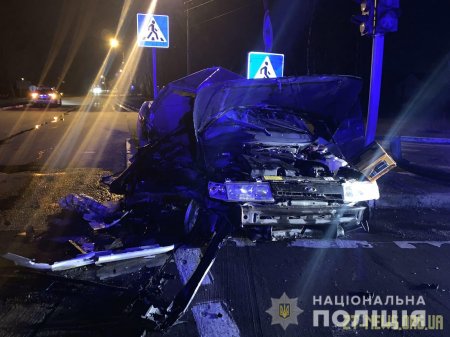 На Житомирщині автомобіль екстренної медичної допомоги потрапив в ДТП