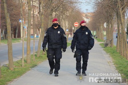Бердичів патрулюють посилені наряди поліції та нацвардійців