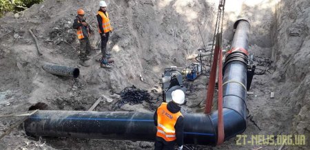 У Житомирі тривають роботи з будівництва нових очисних споруд каналізації