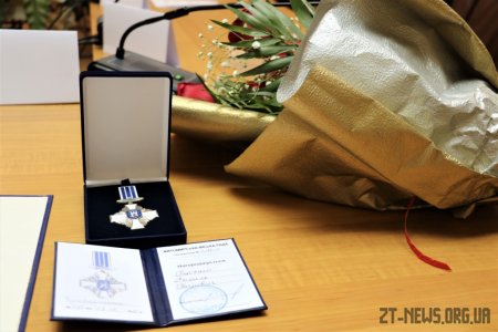 Василя Ганченка нагороджено відзнакою «За заслуги перед містом Житомиром III ступеня»