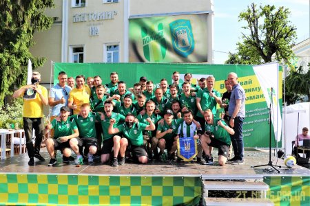 ФК «Полісся» вийшов у Першу лігу Чемпіонату України з футболу